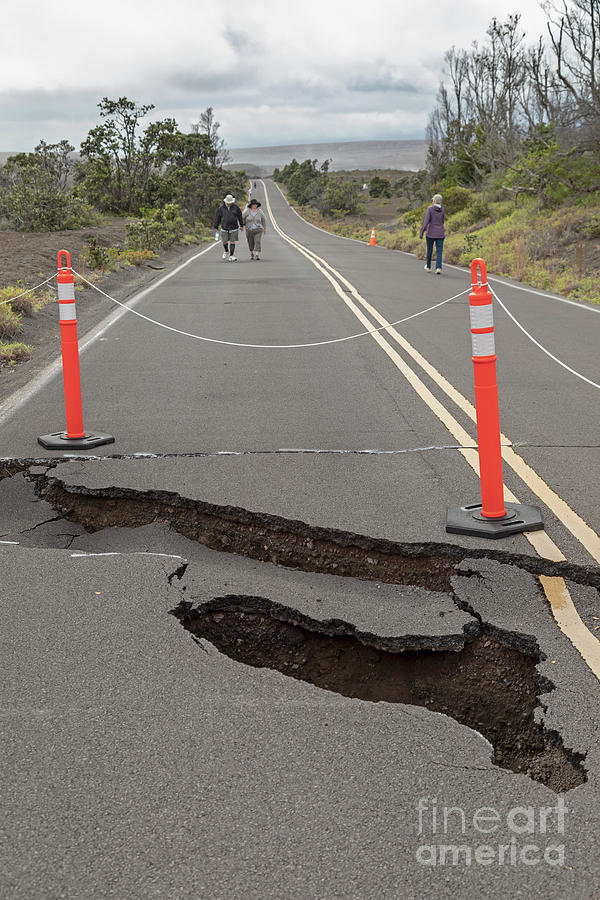 2018 Kilauea Volcano Eruption Damage Photograph by Jim West/science ...