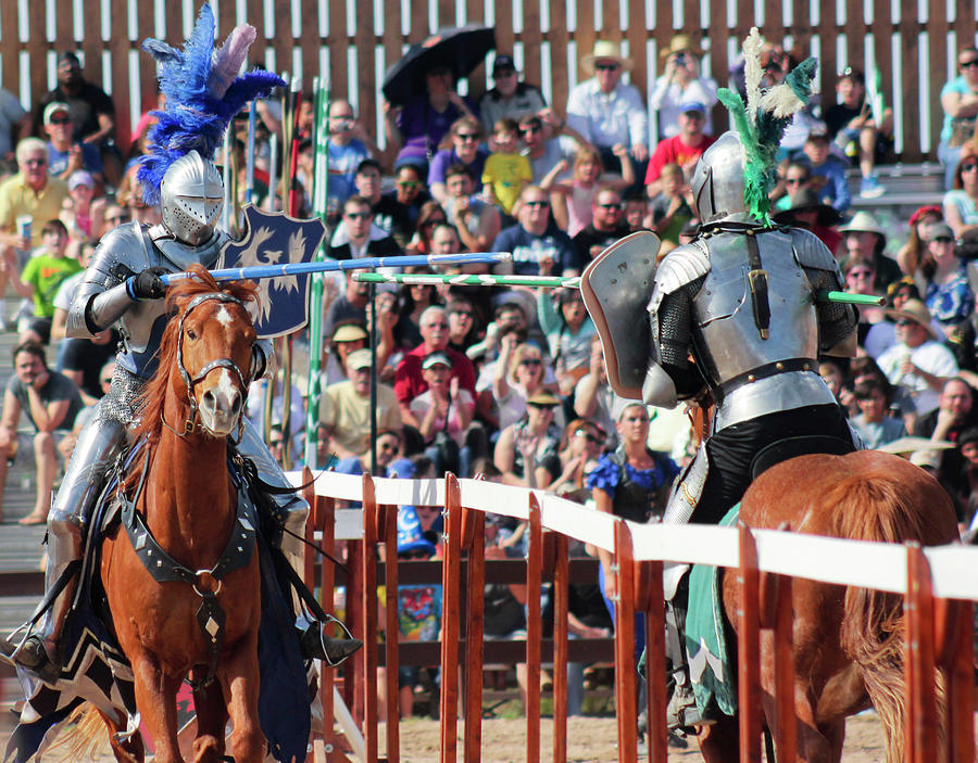 A Joust Tournament at the Arizona Renaissance Festival Photograph by ...