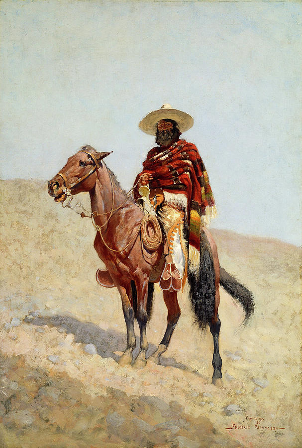 A Mexican Vaquero #2 Painting by Mountain Dreams