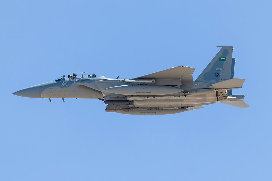A Royal Saudi Air Force F-15sa Strike #2 Photograph by Rob Edgcumbe