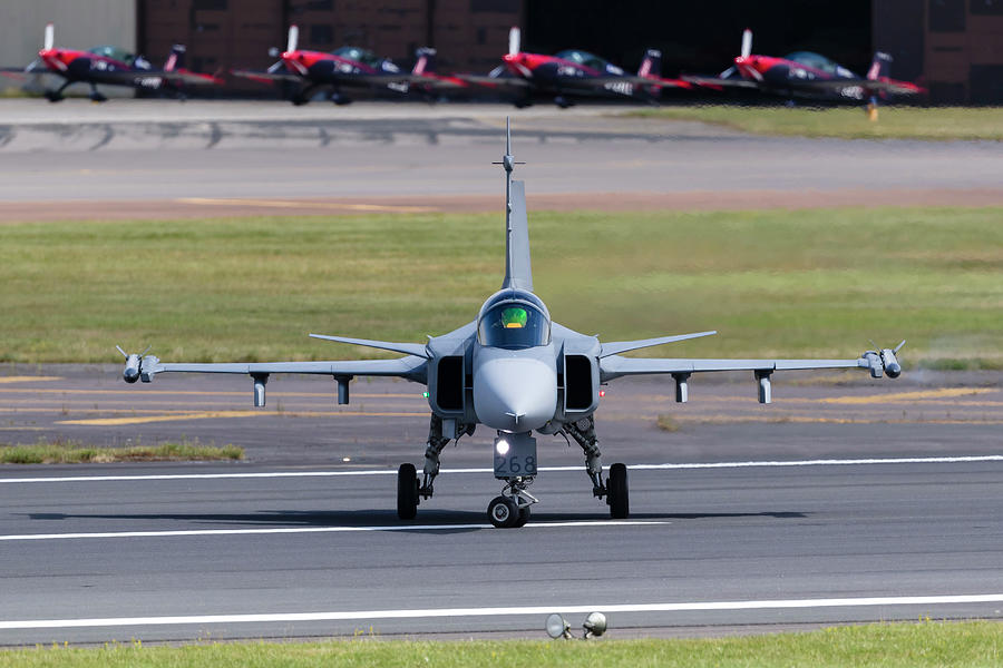 A Swedish Air Force Jas-39 Gripen #2 Photograph by Rob Edgcumbe