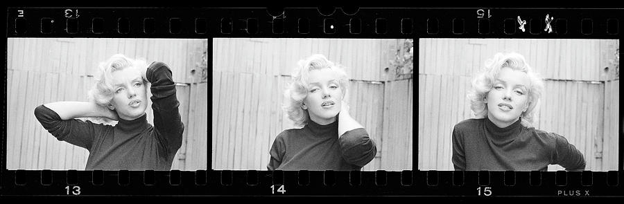 Marilyn Monroe Photograph - Actress Marilyn Monroe by Alfred Eisenstaedt