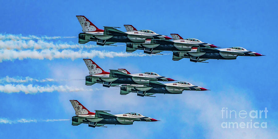 Air Force Thunderbirds #2 Photograph by Nick Zelinsky Jr