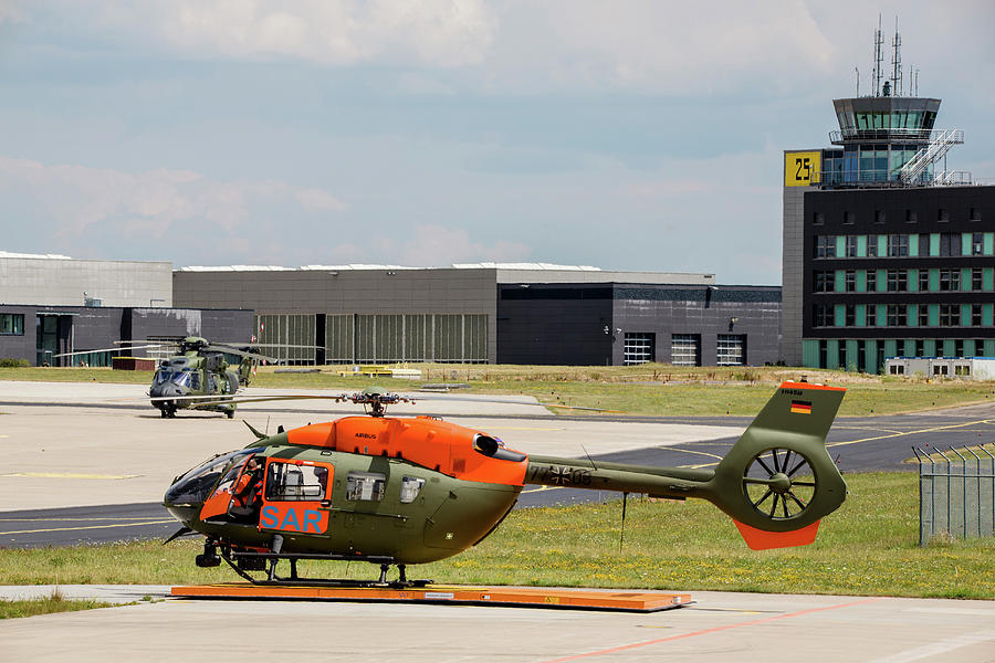 Airbus H145 Medevac Helicopter #2 Photograph by Timm Ziegenthaler