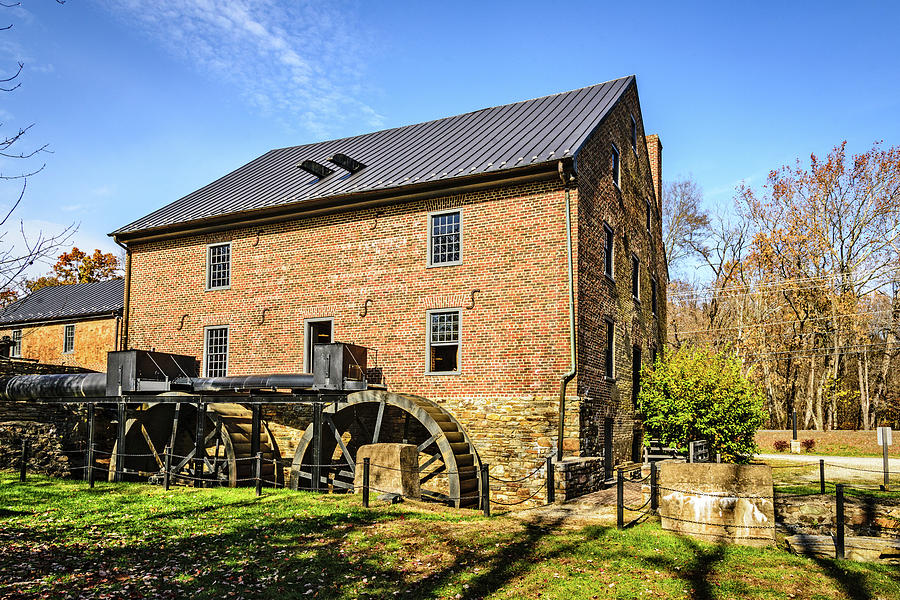 Aldie Mill, Aldie, Virginia Photograph by Mark Summerfield - Pixels