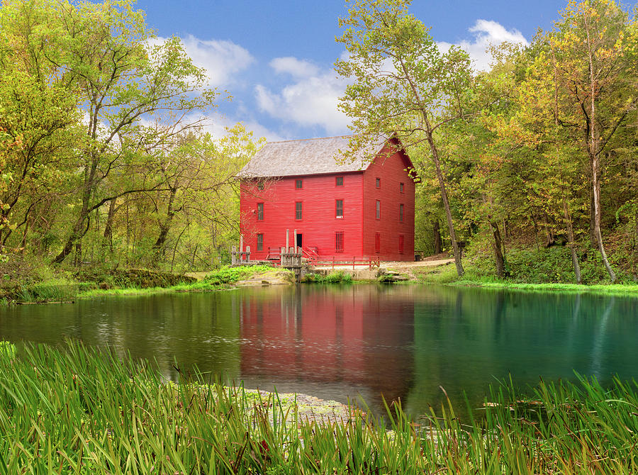 Alley Spring Mill Photograph by Emil Davidzuk Fine Art America