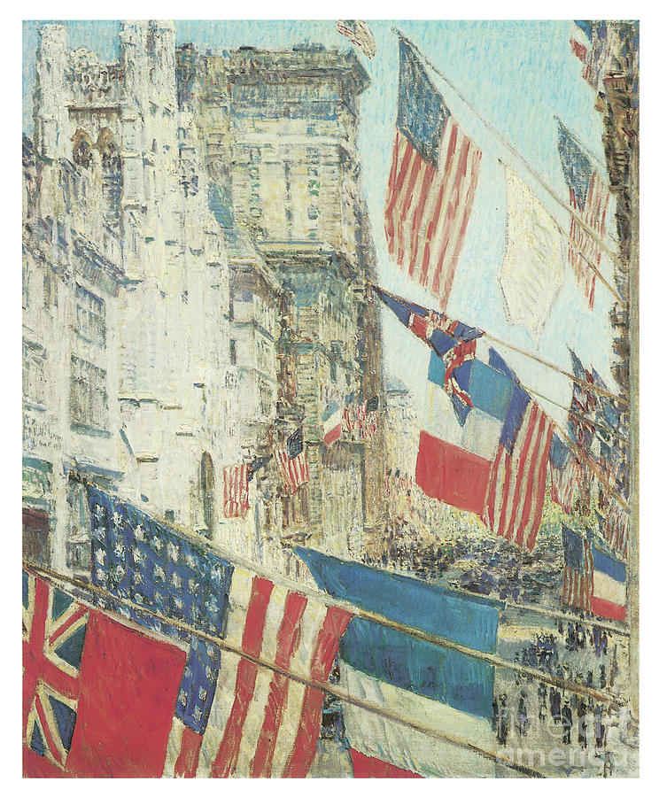 Allies Day by CHILDE HASSAM Allies Day by CHILDE HASSAM