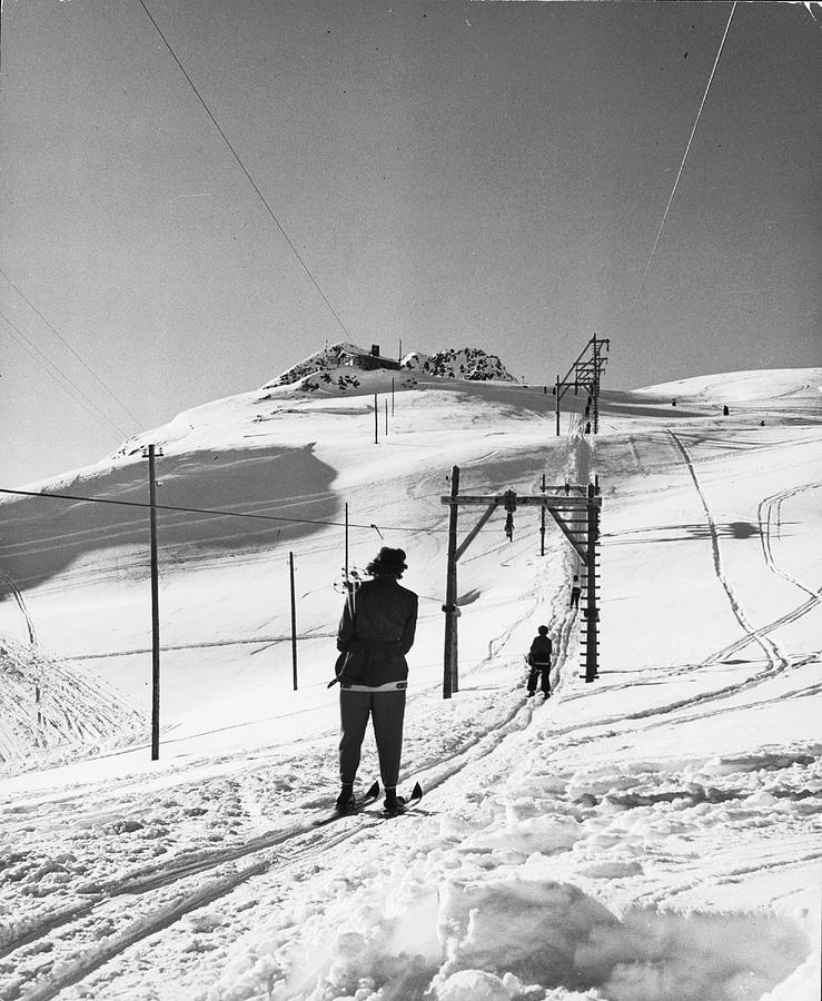 Alpine Slopes #2 Photograph by Alfred Eisenstaedt