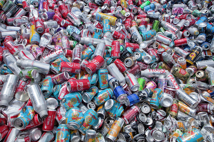 Aluminum Cans for Recycling #2 Photograph by Anthony Totah