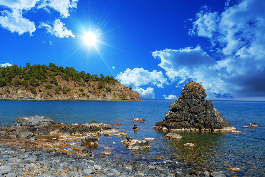 Landscape Photograph - Amazing Mediterranean Seascape In Turkey #2 by Ivan Kmit