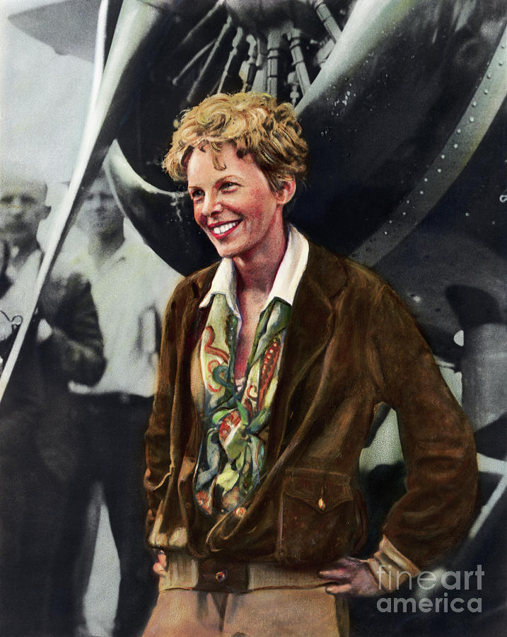 Amelia Earhart #2 Photograph by Bettmann