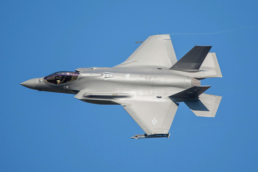 An F-35a Of The 388th Fighter Wing Photograph by Timm Ziegenthaler ...