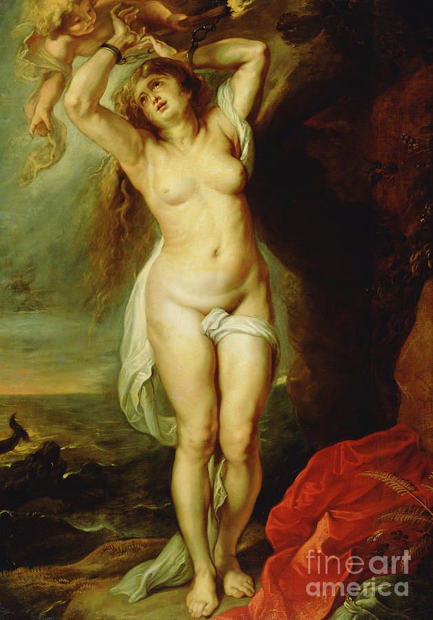 Andromeda Painting by Peter Paul Rubens