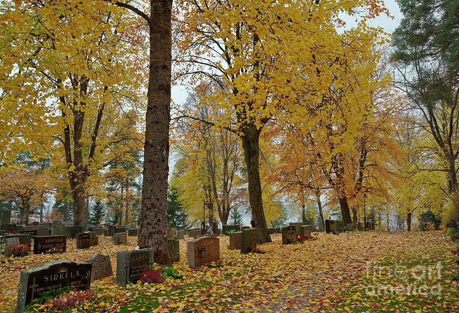 Angelniemi Cemetery #2 Photograph by Esko Lindell