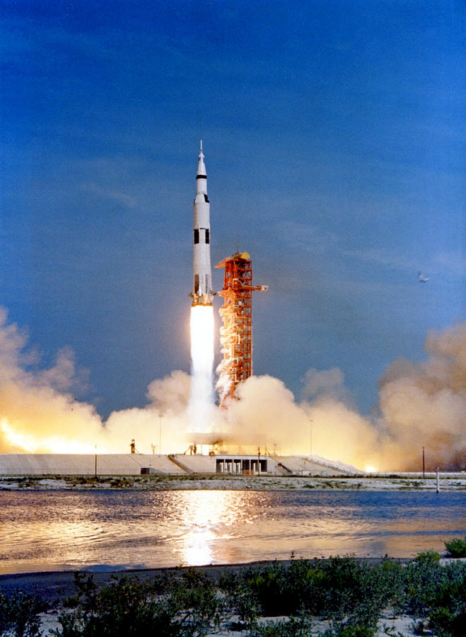 Apollo 11 Launch, 1969 #3 Photograph by Science Source