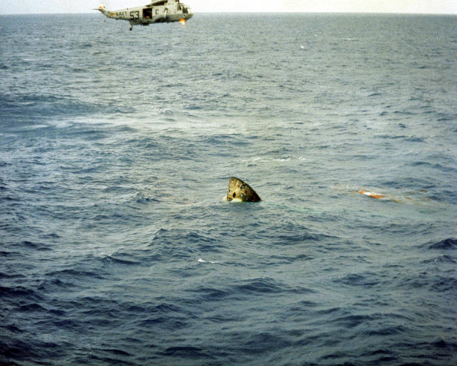 Apollo 11 Recovery, 1969 #2 Photograph by Science Source