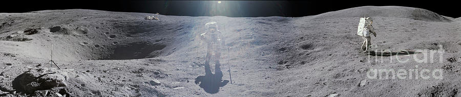 Apollo 16 Exploration Of The Moon #2 Photograph by Nasa/science Photo Library