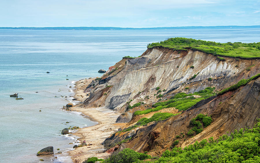 Aquinnah Cliffs and Beach - Martha's Vineyard Photograph by Brendan ...