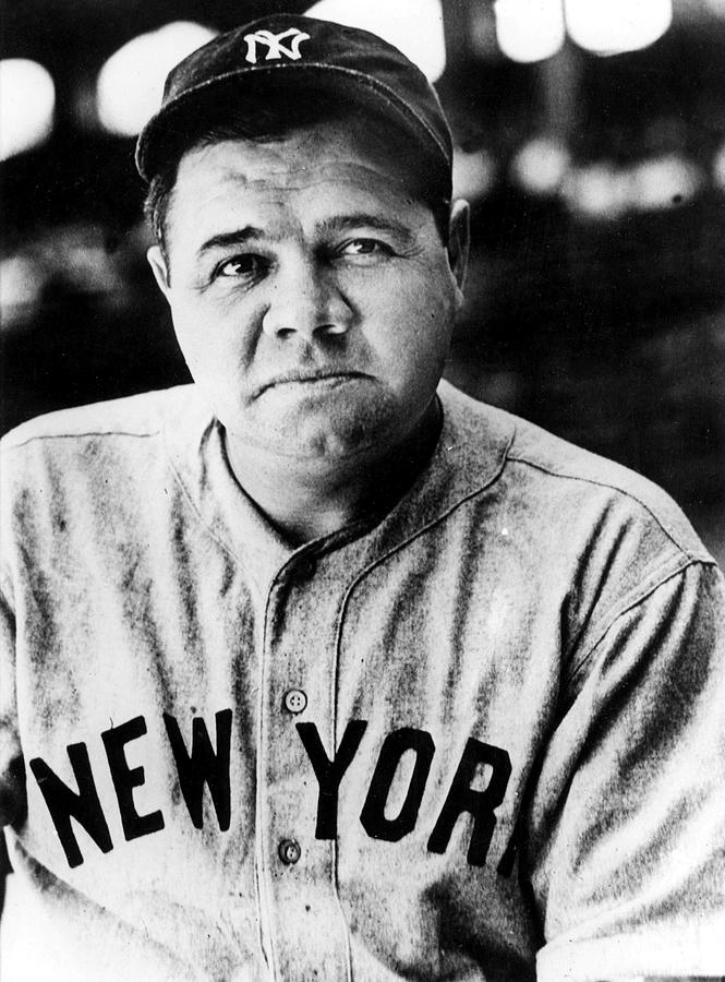 Babe Ruth Vintage Baseball Photograph by Photo File | Fine Art America