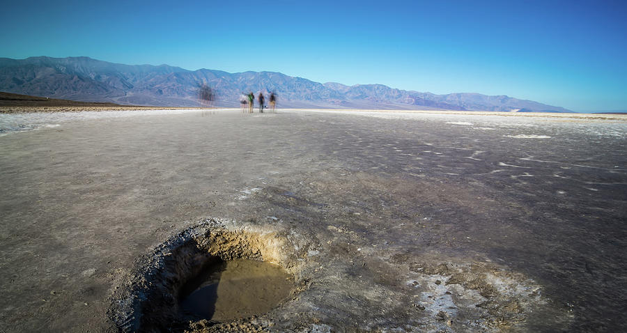 Badwater Basin Death Valley National Park California #2 Photograph by Alex Grichenko