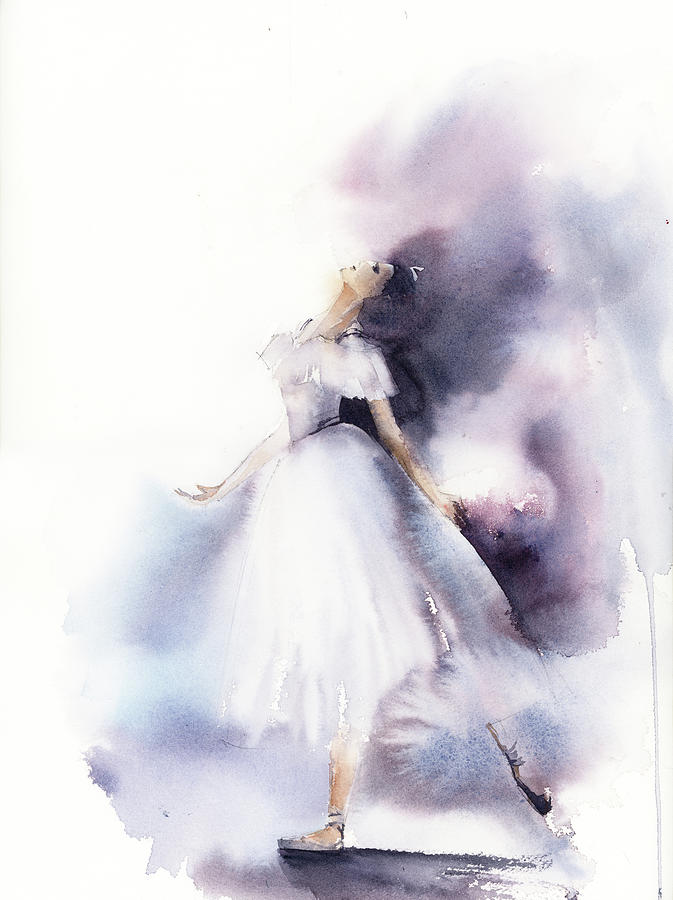 Ballerina II Painting by Sophia Rodionov - Fine Art America