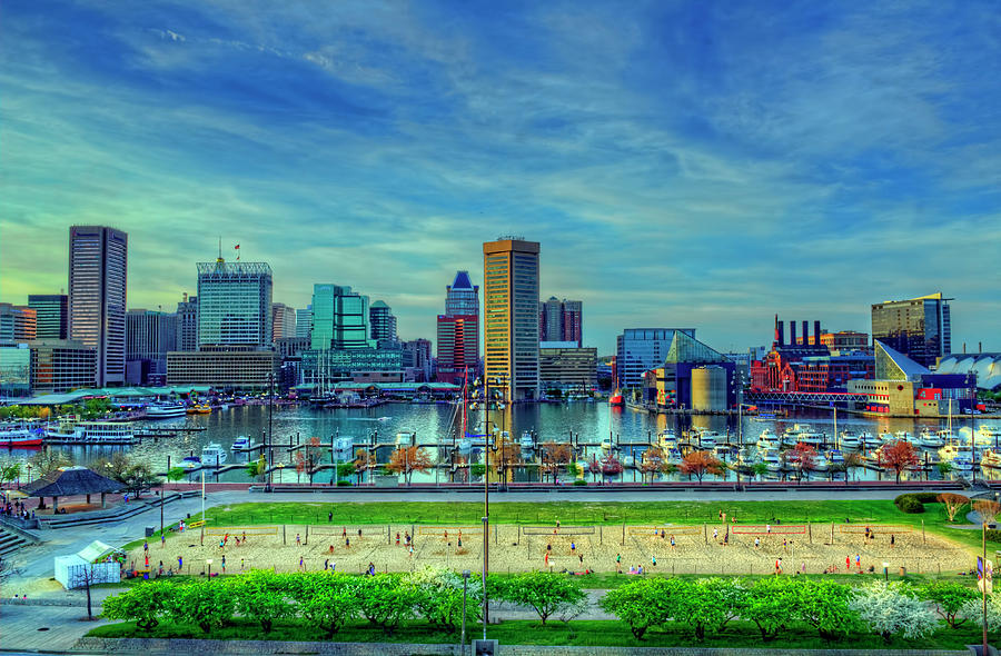 Baltimore Skyline Photograph by Craig Fildes - Fine Art America