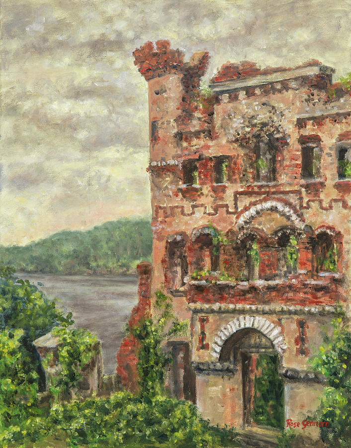 Bannerman Castle Painting - Bannerman Castle by Rose Gennaro Bannerman Castle Painting - Bannerman Castle by Rose Gennaro