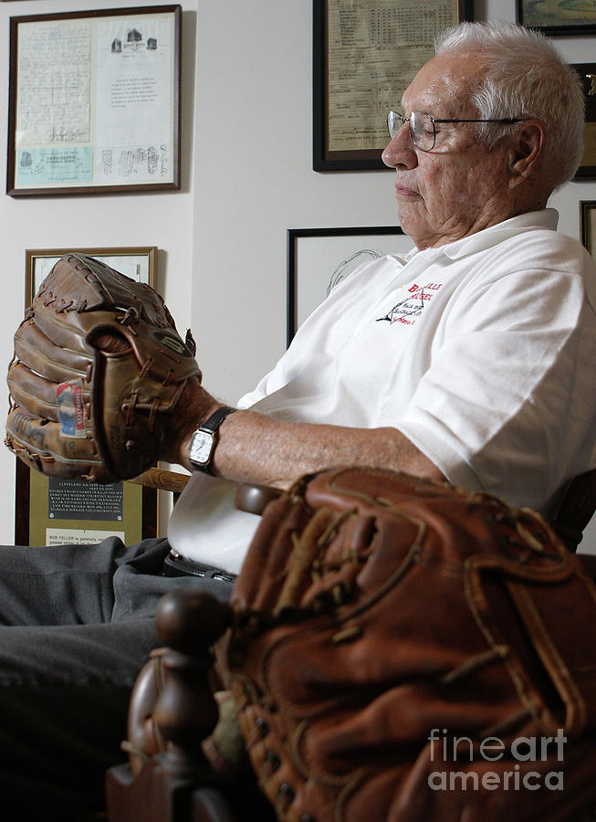 Baseball - Pitcher Bob Feller Photograph by Icon Sports Wire Baseball - Pitcher Bob Feller Photograph by Icon Sports Wire