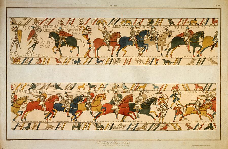 Bayeux Tapestry #2 Photograph by Hulton Archive