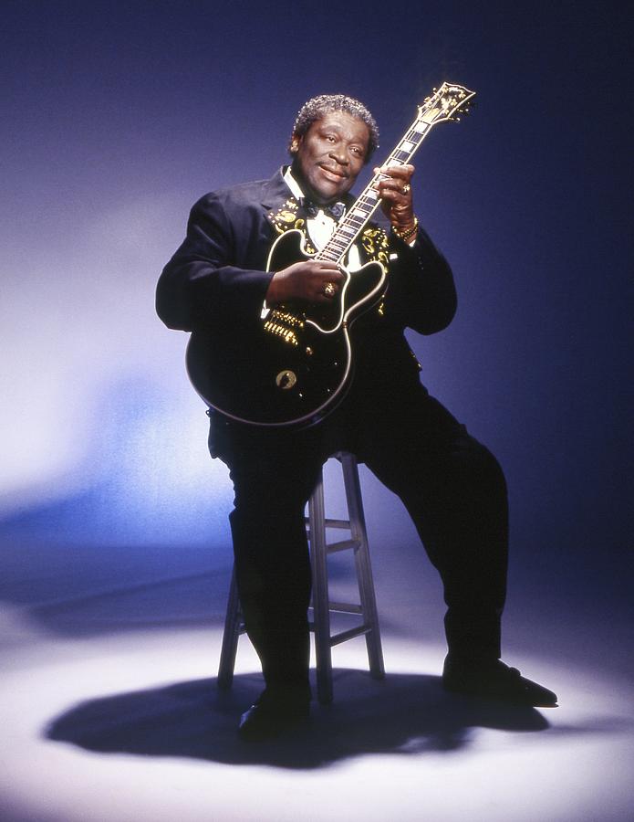 B.b. King Portrait Session #2 Photograph by Harry Langdon