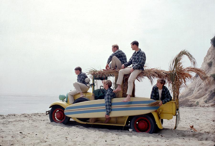 Beach Boys At The Beach #2 Photograph by Michael Ochs Archives