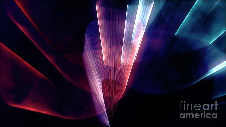 Beams Of Coloured Light #2 Photograph by Eduard Muzhevskyi / Science Photo Library