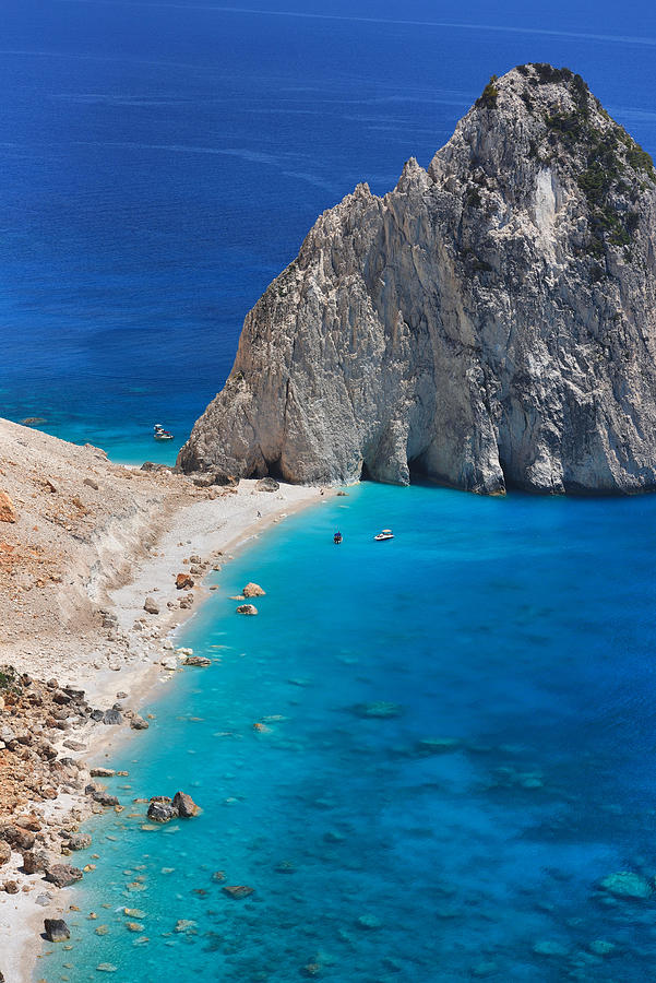 Beautiful Lanscape Of Ionian Sea Photograph by Daniel Chetroni - Fine ...