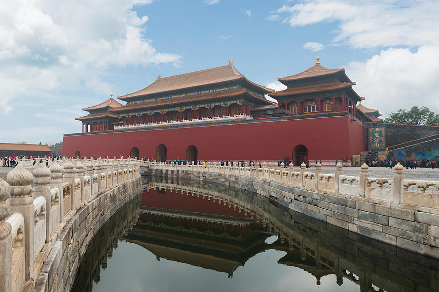 Architecture Photograph - Beijing Ancient Royal Palaces #2 by Prasit Rodphan