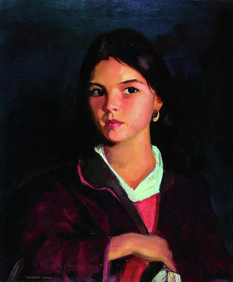 Bernadita Painting by Robert Henri - Fine Art America