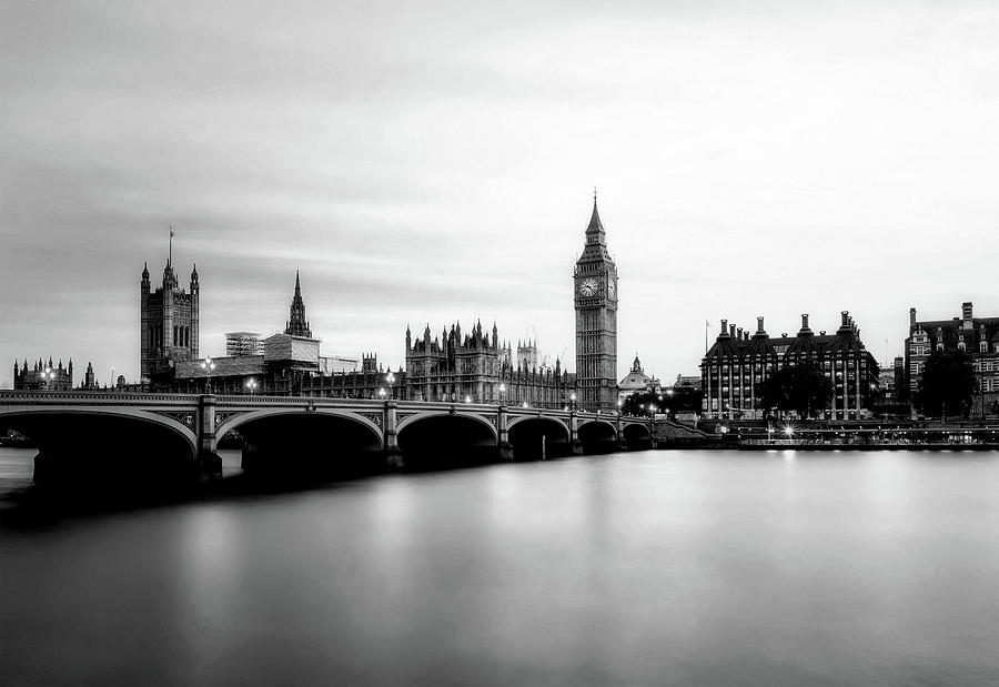 Big Ben on the River Thames #2 Photograph by Doc Braham
