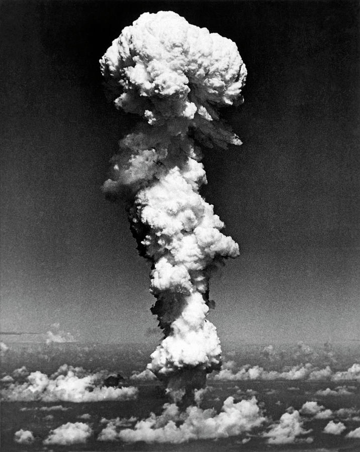 Bikini Atoll Atomic Bomb #2 Photograph by Underwood Archives