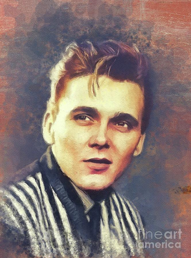 Billy Fury, Music Legend #2 Painting by Esoterica Art Agency
