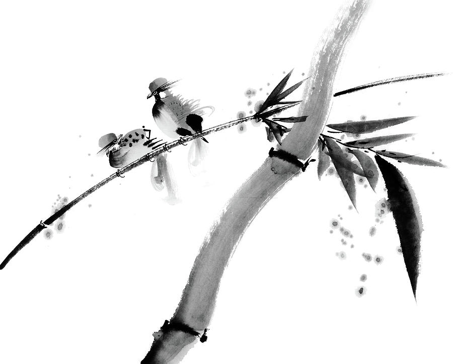 Birds #2 Digital Art by Vii-photo