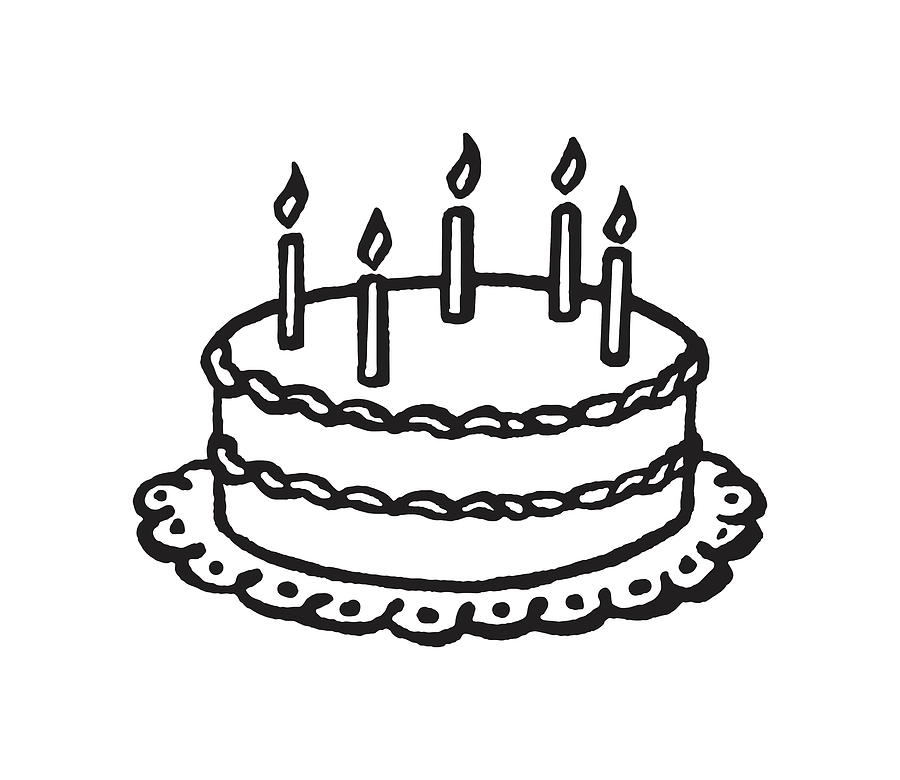 How to draw a Good Enough birthday cake | Cake drawing, Sketch book, Doodles-saigonsouth.com.vn