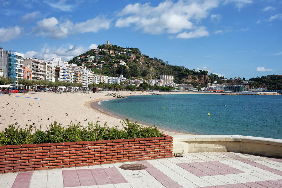 Blanes Town on Costa Brava in Spain Photograph by Artur Bogacki - Pixels