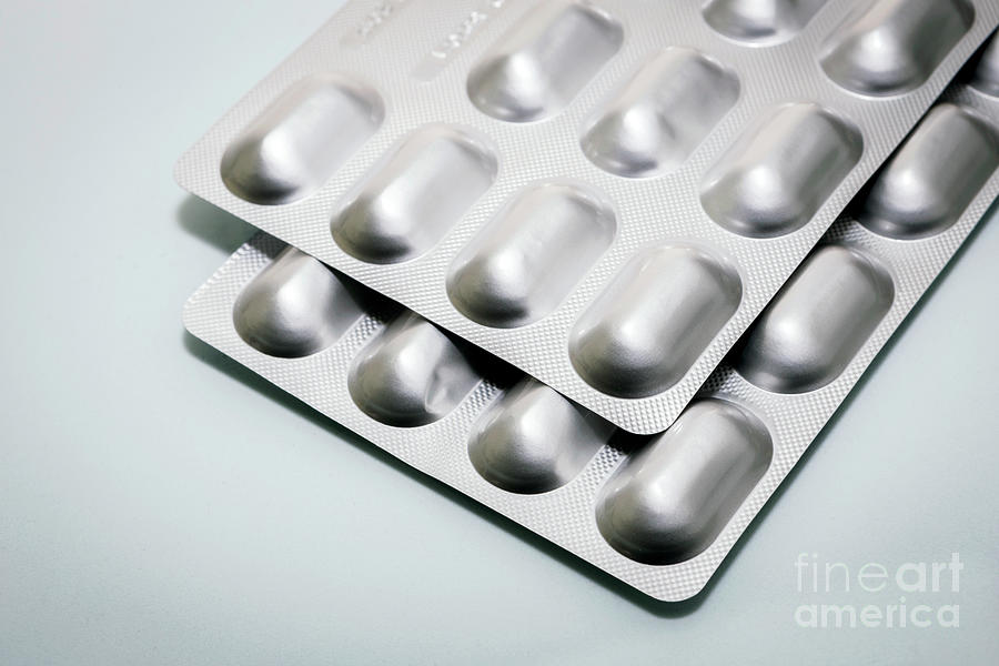 Blister Packs Of Tablets #2 Photograph by Digicomphoto/science Photo Library