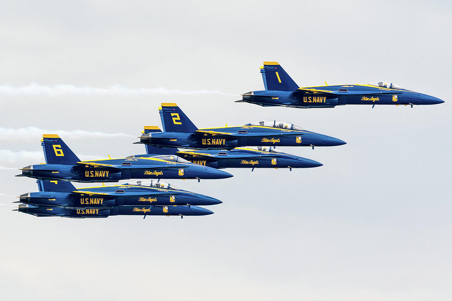 Blue Angels, 2017 Photograph by Ben Cushwa - Fine Art America