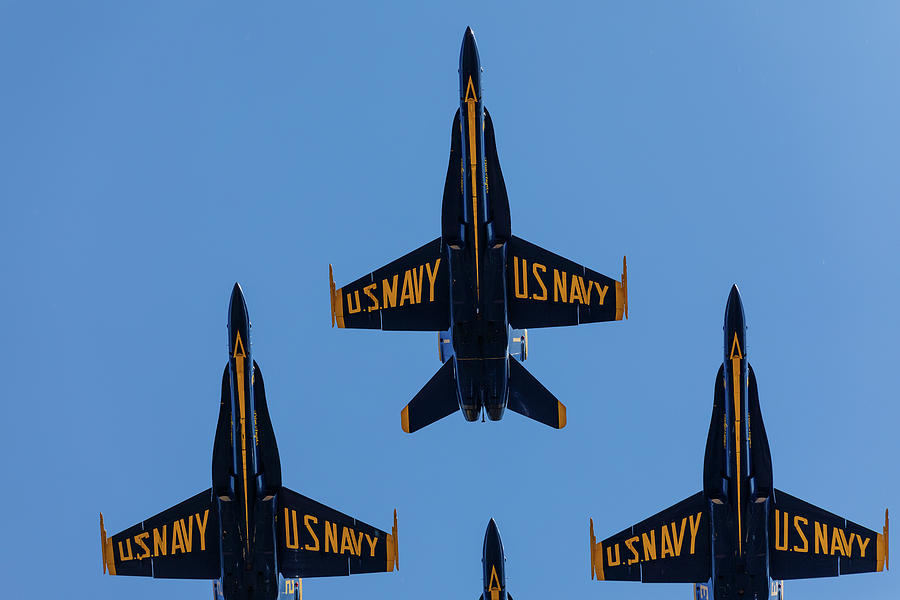 Blue Angels #2 Photograph by Doug Long