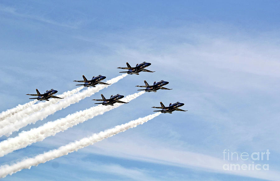 Blue Angels II #2 Photograph by Earl Johnson
