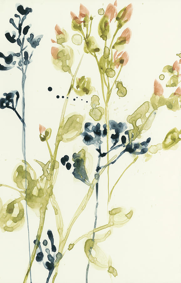 Flower Painting - Blush Buds I #2 by Jennifer Goldberger