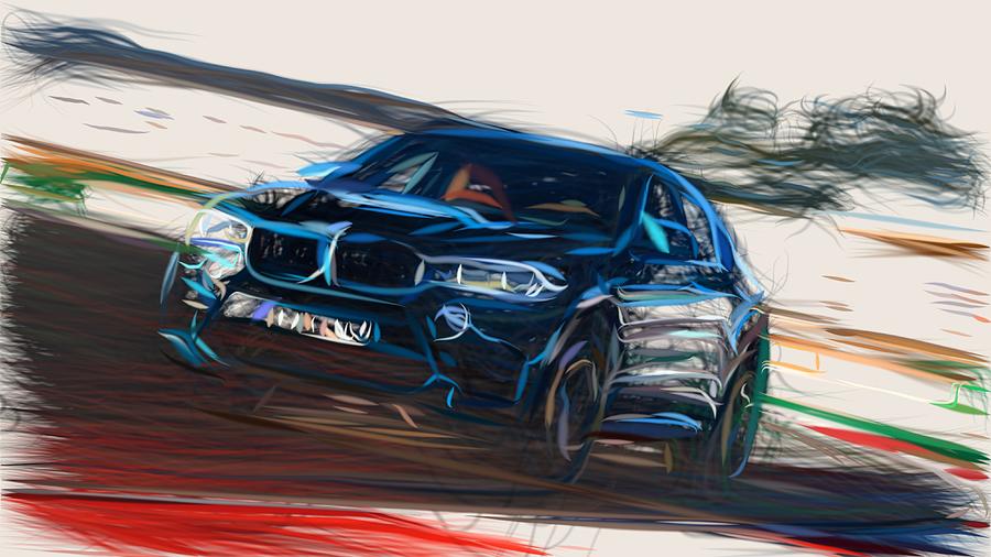 Bmw x6 рисунок