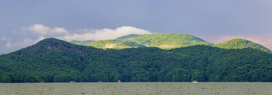 Boating And Camping On Lake Jocassee In Upstate South Carolina #2 Photograph by Alex Grichenko