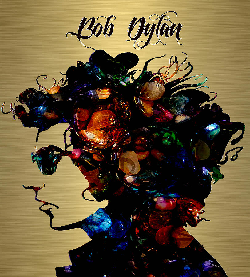 Bob Dylan Mixed Media - Bob Dylan Collection #2 by Marvin Blaine