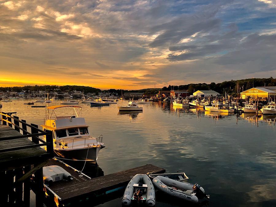 Boothbay Sunset Photograph